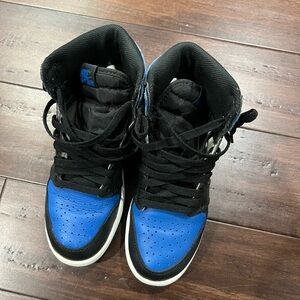 Jordan Sneakers Black and Blue